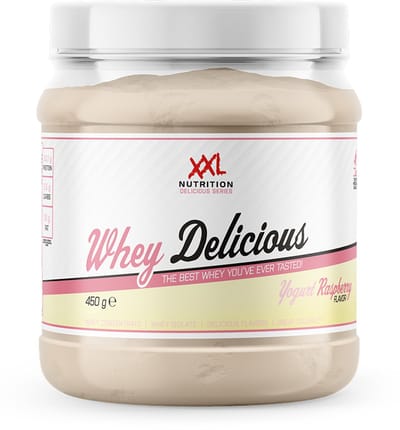 XXL Nutrition - Whey Delicious - Yoghurt Raspberry - Eiwitpoeder - 450 g