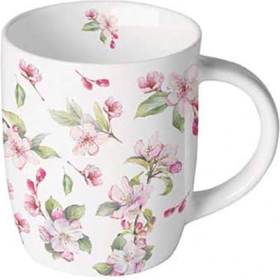 Ambiente Mok 0.2L Spring blossom white