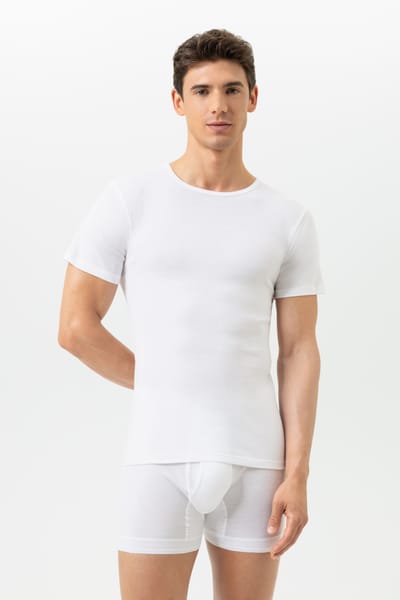 mey Herren T-Shirt Met Ronde Hals Serie Noblesse
