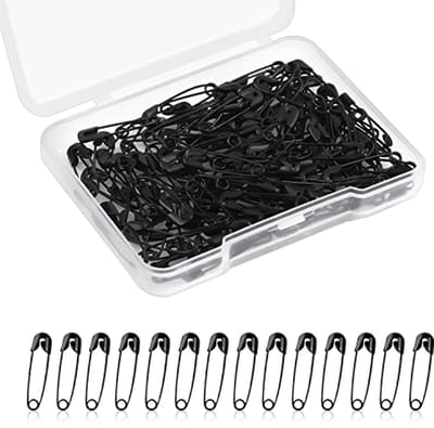 150 Mini Veiligheidsspelden 19mm voor Kleding en Handwerk