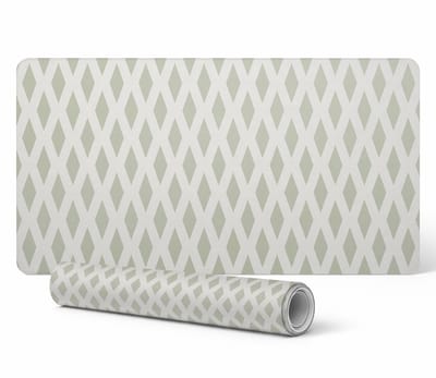 Designer laptop beschermmat met diamant retro patroon 90x45 cm
