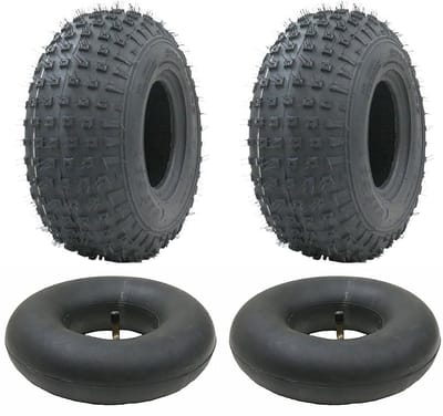 Set van 2 - 145/70-6 - Set ATV-banden en -binnenbanden voor 50 cc, 90 cc, 110 cc en 75 kg - Wanda P31