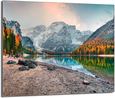 TMK ArtDeko Serie - Glazen Beschermplaat - 60x52 - Onderzetter voor Pannen - UV Print