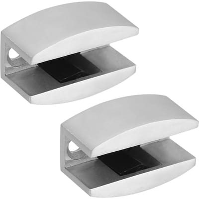 2 stuks Roestvrij Staal Deurbodemgeleiders Stabiele Douche Schuifdeur Zwaai Stoppers voor Slaapkamer Keukendeuren
