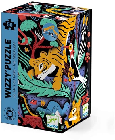 Djeco wizzy puzzles The Tiger Leap
