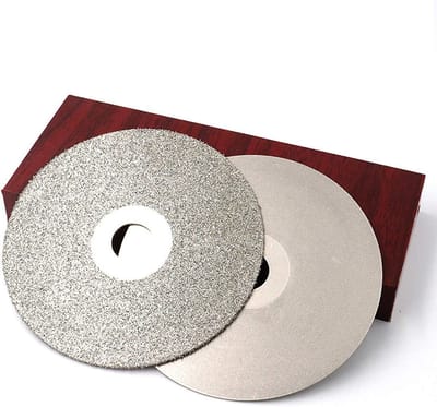 Diamant Slijpschijf - Polijstschijf Metaal - Precisie Slijpen - Fijn 3000 Grit - 4 inch - Zilverkleurig