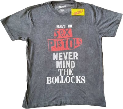 Sex Pistols - NMTB Distressed Heren T-shirt - S - Zwart