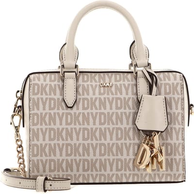 DKNY Handtas Schoudertas Paige SM Duffle Hemp / Pebble Beige
