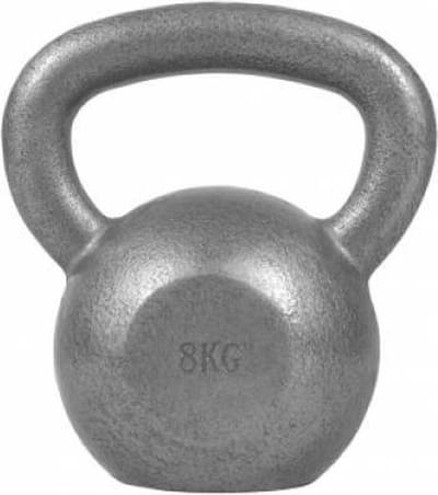 Gorilla Sports Kettlebell - Gewicht - Kettle Bell - Gietijzer - 8 kg