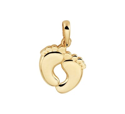 Geelgouden Hanger voetjes 4023365