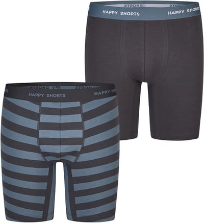 Happy Shorts Langer Boxer Jersey Boxer Briefs