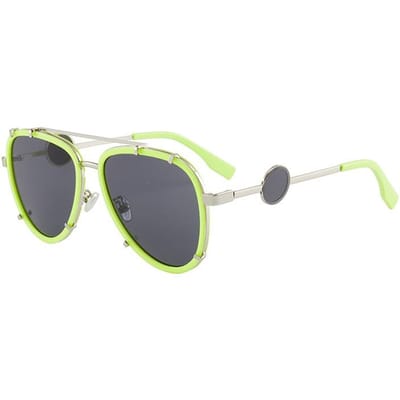 Europese Amerikaanse Mode Zonnebrillen Dames Pilootvorm UV-bescherming Vintage Stijlvol Cool Zonnebrillen