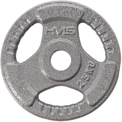 HMS Hammertone Serie - Halterschijven - 2.5 kg - Drie Handgrepen - Hammertone Afwerking