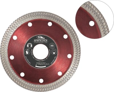 Raimondi CROSS Diamantschijf 115mm – 2mm Snijbreedte – Voor Tegels, Keramiek & Porselein – Nat & Droog Gebruik