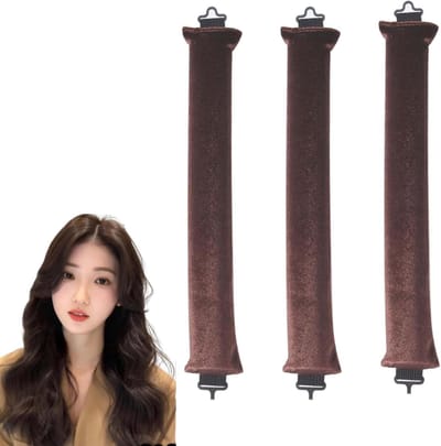 Ronte - Haarrollers voor Lang Haar - Hitteloze Krultang - Alle Haartypes- Haarstylingtools - Krulspelden- Doe-het-zelf curls