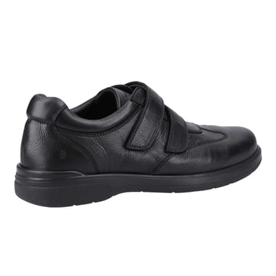 Hush Puppies Heren Magnus Leren Loafers (Zwart)