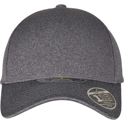 Flexfit - 110 Melange Unipanel darkgrey one size Pet - Grijs