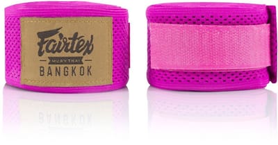 Fairtex HW4 - Bokshandschoen Bandage - Roze - 4,5m - Elastaan