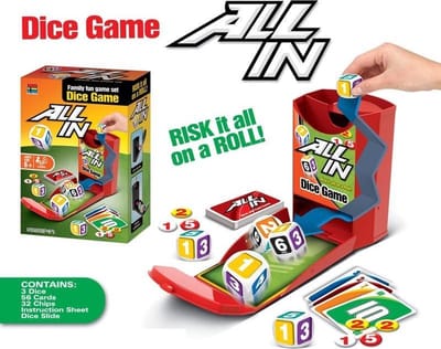 All In Dice Game dobbelspel kaartspel