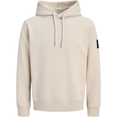 Jack & Jones Trui Jjcleveland Sweat Hood Sn 12298441 Moonbeam Mannen Maat - XXL