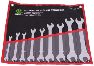 Steeksleutelset extra dun 9 delig