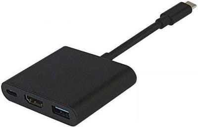 DrPhone S1 3 in 1 Adapter - Hdmi - Type-C - Usb 3.0 - Portable HDMI adapter - Geschikt voor Macbook