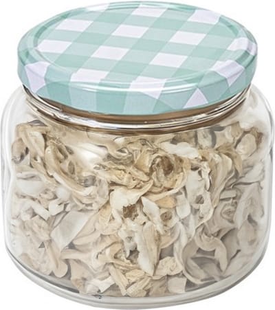 Hega Hogar Weckpot/voorraadpot Classico - 600 ml - kunststof - draaideksel - groen - D10 x H9 cm