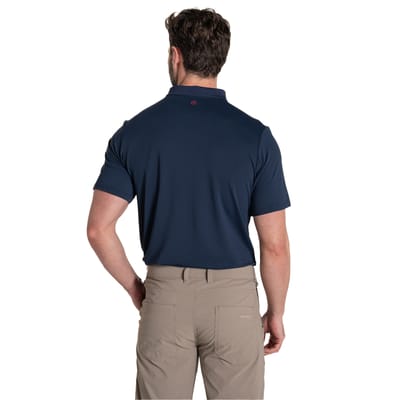 Craghoppers Heren Bramshaw Nosilife Korte Mouwen Golf Polo Shirt (Blauw Marine)