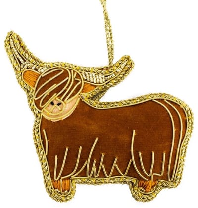 Hanger met kralen Schotse Hooglander