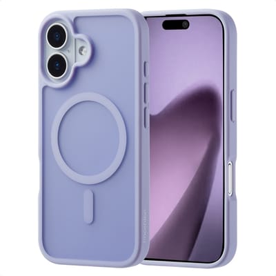 imoshion Hoesje - Geschikt voor iPhone 17 - Color Guard Backcover geschikt voor MagSafe - Lila