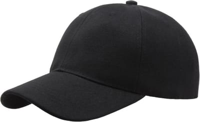 LGT JWLS Effen Baseball Cap van 100% Katoen - Zwart