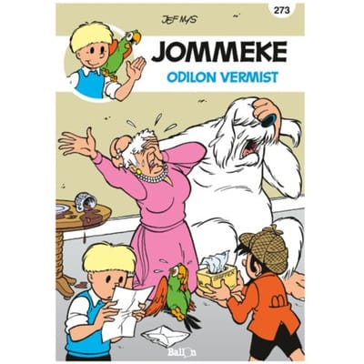 Odilon Vermist - Jommeke Strip - Philippe Delzenne