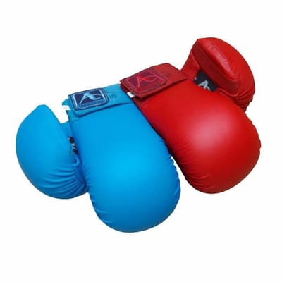 Karate-handschoenen (mitts) Arawaza | Blauw (Maat: L)