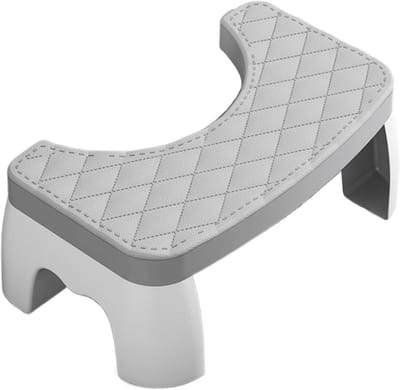 Toiletkruk Antislip - Poepkruk Opstapje - Verbeteren Stoelgang - Ergonomisch Ontwerp - N.v.t. - Grijs