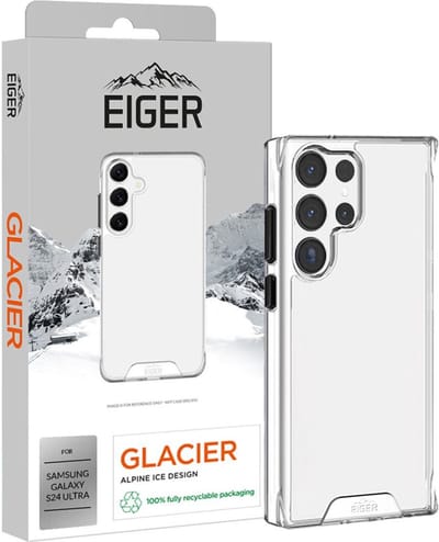 Eiger Glacier case Samsung Galaxy S24 Ultra - transparant
