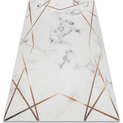 Kleden Rugsx ANDRE 1220 tapijt wasbaar marmer, geometrisch anti 80x150 cm