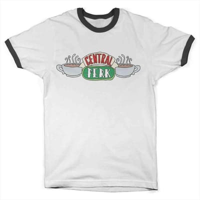 Friends Heren Tshirt -S- Central Perk Wit