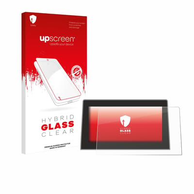 upscreen - Screenprotector voor Jeep Compass BJ 2021-2024 (Uconnect 10.1") - Folie Beschermfolie Beschermglas transparant