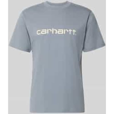 T-shirt van katoen Model 'Script'