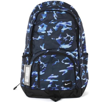 Nike All Access Soleday Sac à dos décontracté Sport Grande capacité Polyester Sac à dos homme Noir Bleu BA4303-423 Black/Blue black
