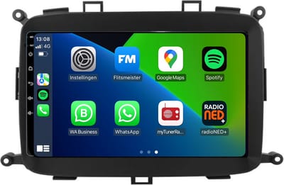 Carplay autoradio voor Kia Carens | 2013 t/m 2019 | Android 13 | Draadloos Apple Carplay & Android Auto | 2GB + 32GB | 8-Core processor | Davilon | 2025 model | 2013 2014 2015 2016 2017 2018 2019 | Bluetooth & Wifi
