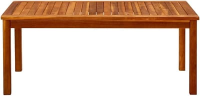 Salontafel Hout - Buitenmeubel - Terras Ontspanning - Massief Acacia - 110x60x45 cm - Bruin