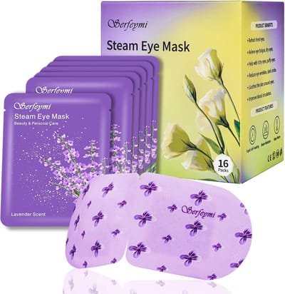 Verwarmend Oogmasker - Wegwerp - Zelfverwarmend - Lavendelgeur - Voor Ontspanning