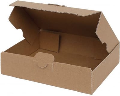 25 x Bruine Ecologische Postdozen/ Verzenddozen 18x13x4,5cm