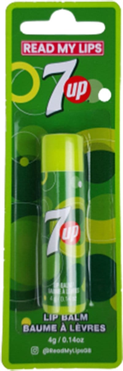 7-Up frisdrank lipbalsem lipstick - Groen / Multicolor - Kunststof - 4 g - Lipstick - Make-up - Cadeau - Gezichtsverzorging - Lippenbalsem