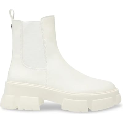 Steve Madden Tunnel dames chelsea boot - Off White - Maat 40