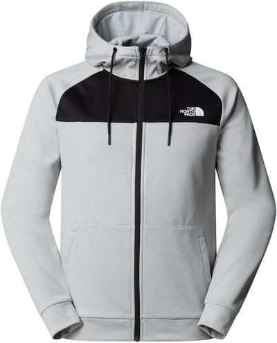 THE NORTH FACE - m reaxion fleece fz hoodie - Hoodie heren - Grijs