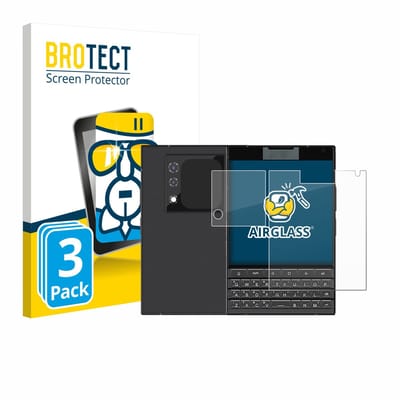 Screenprotector 3 Stuks voor Unihertz Titan 2 (Voor+Camera) Beschermglas transparant