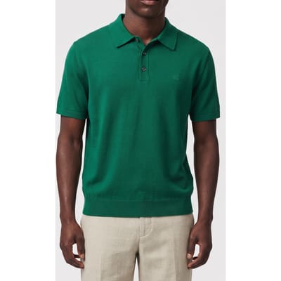 Calvin Klein Ss Supima Cotton Polo Enchanted Forest Taglia: M | Polo Outlet | Uomo