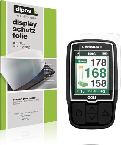 dipos – 2x Matte Beschermfolie geschikt voor Canmore HG200 | Krasbestendige & antireflecterende Screenprotector Ultra-Thin